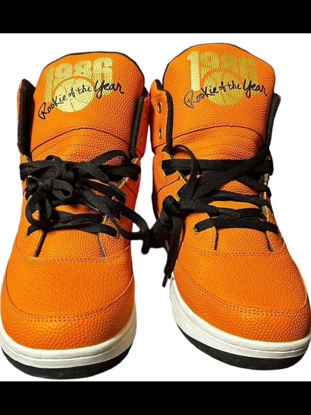 Basketball Orange High-Top Sneakers - Rookie of the Year Ewings